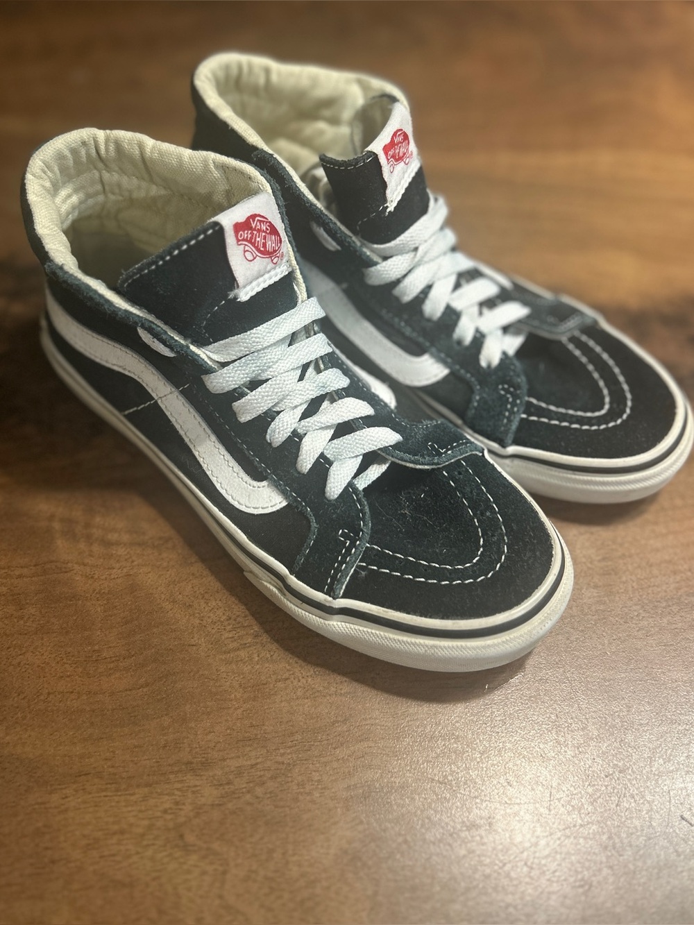 VANS Sk8-Hi Leather Shoe